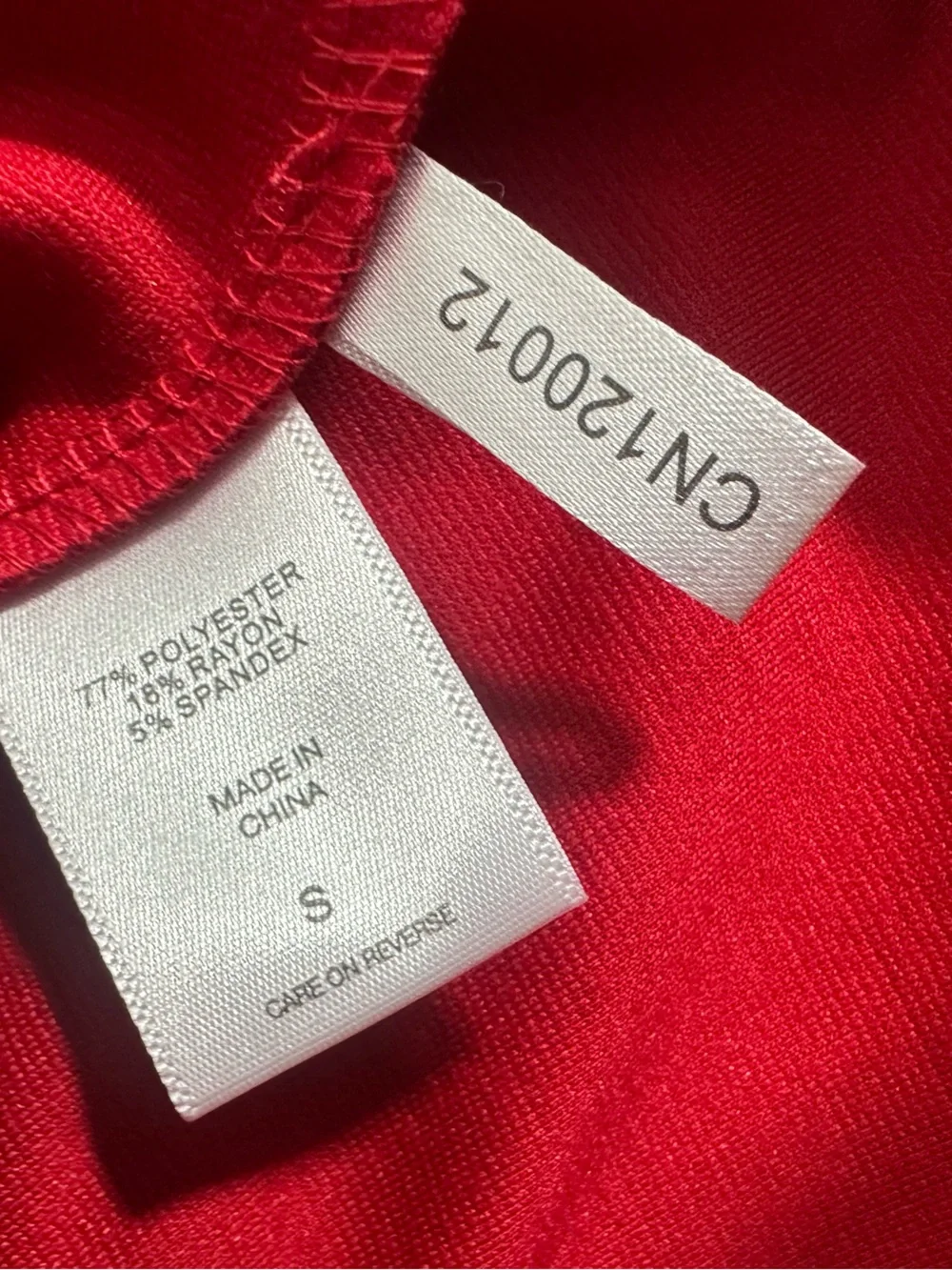 NWT New York and Company Size Small S Red Sheath Sleeveless Dress Knee Length - Picture 8 of 11
